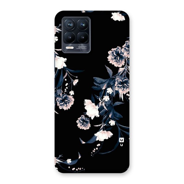 White Flora Back Case for Realme 8 Pro