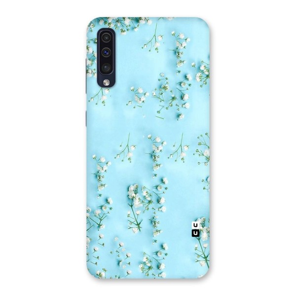 White Lily Design Back Case for Galaxy A50
