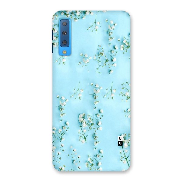 White Lily Design Back Case for Galaxy A7 (2018)