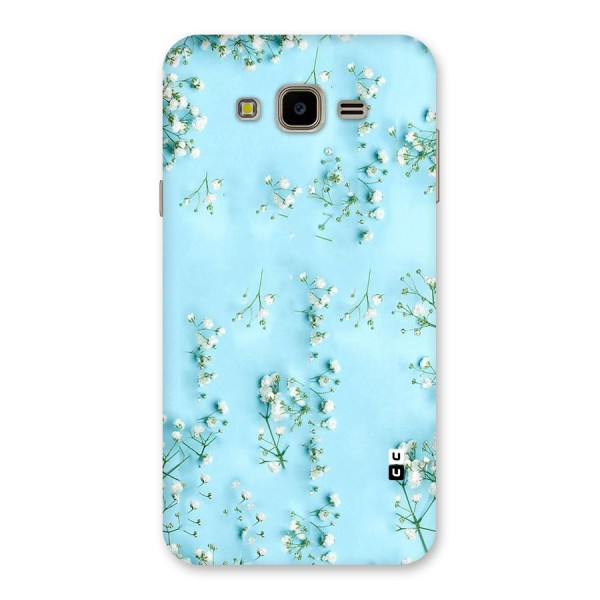 White Lily Design Back Case for Galaxy J7 Nxt