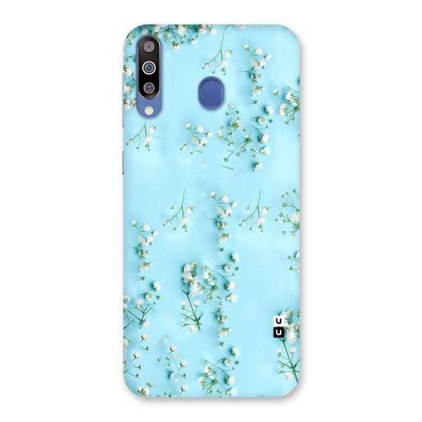 White Lily Design Back Case for Galaxy M30