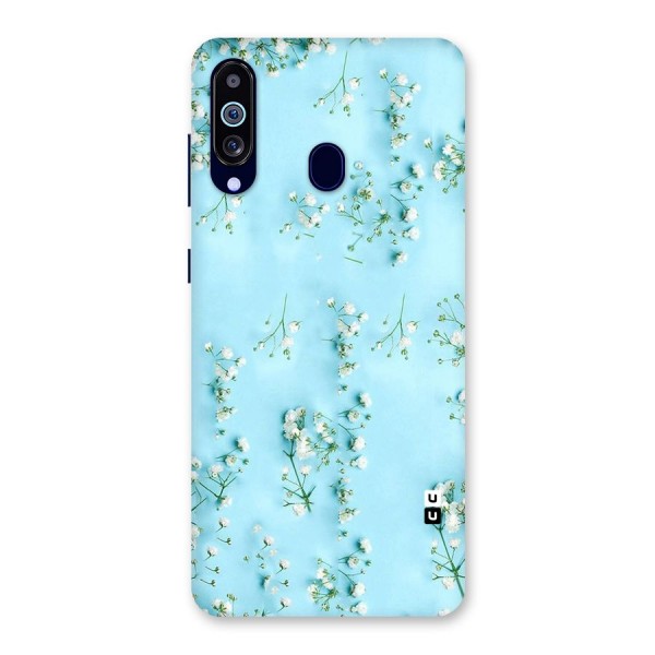 White Lily Design Back Case for Galaxy M40