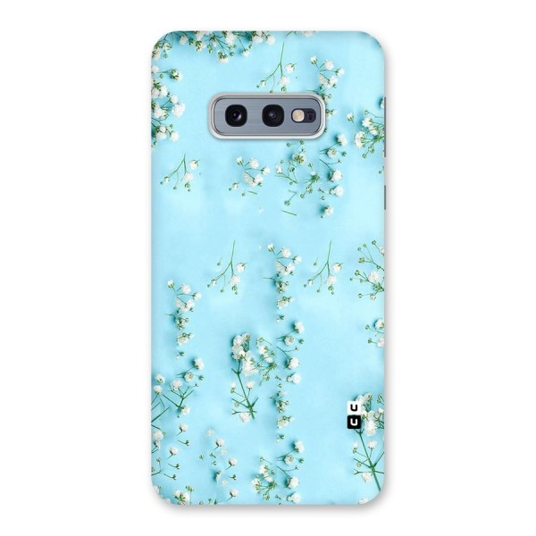 White Lily Design Back Case for Galaxy S10e