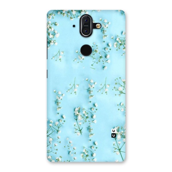 White Lily Design Back Case for Nokia 8 Sirocco
