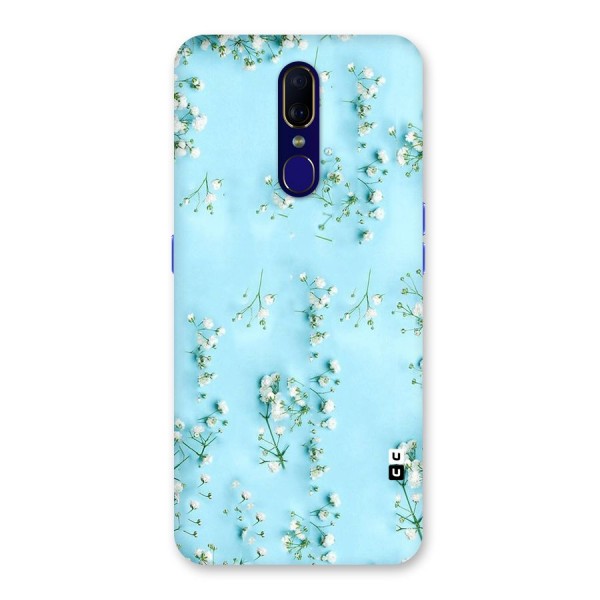 White Lily Design Back Case for Oppo A9
