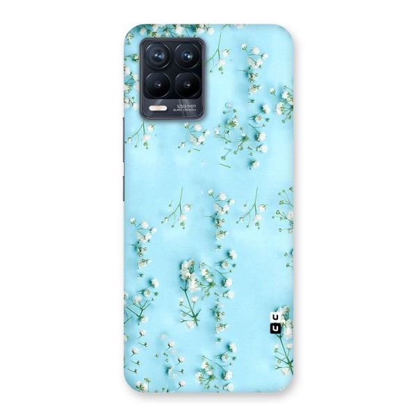 White Lily Design Back Case for Realme 8 Pro