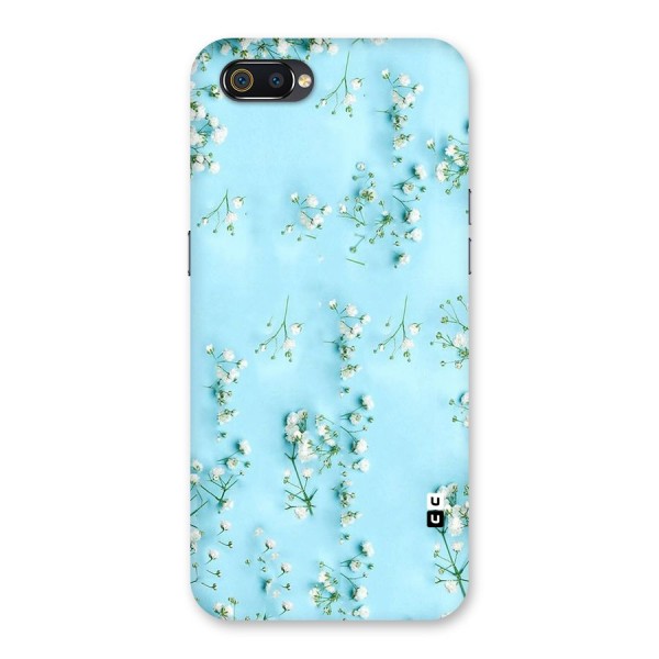 White Lily Design Back Case for Realme C2