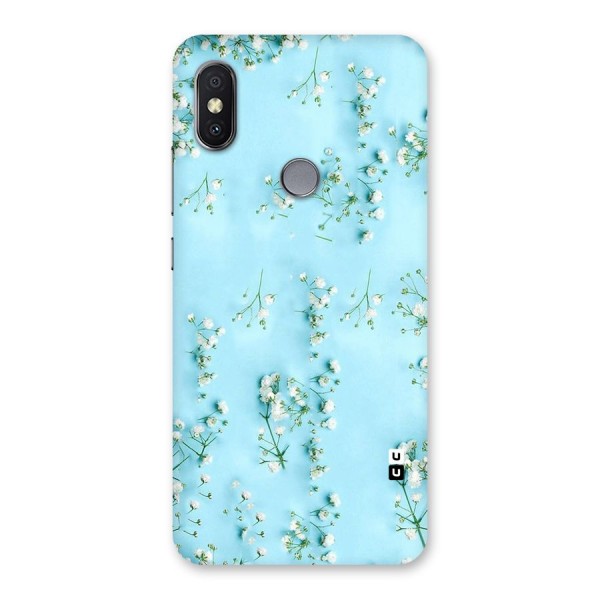 White Lily Design Back Case for Redmi Y2