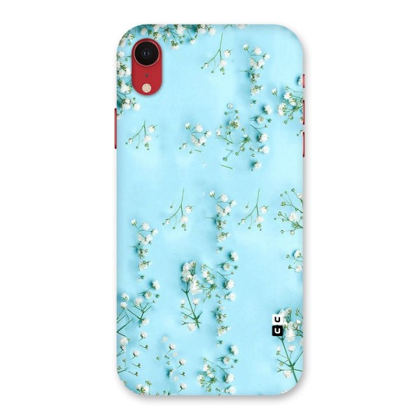 White Lily Design Back Case for iPhone XR