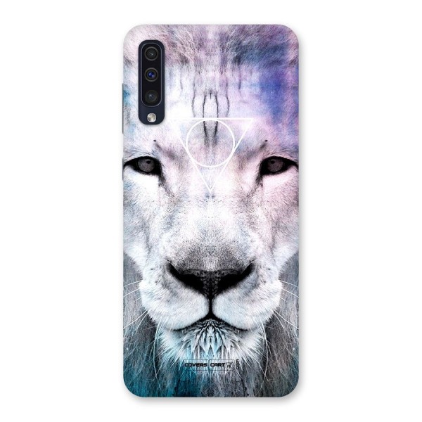 White Lion Back Case for Galaxy A50