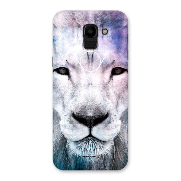 White Lion Back Case for Galaxy J6