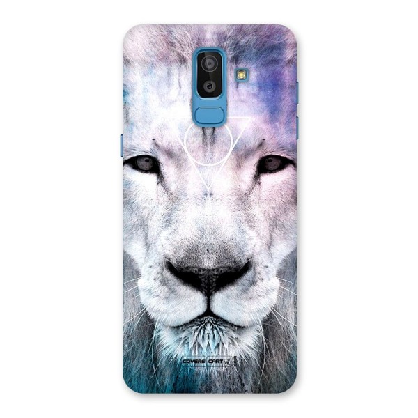 White Lion Back Case for Galaxy On8 (2018)