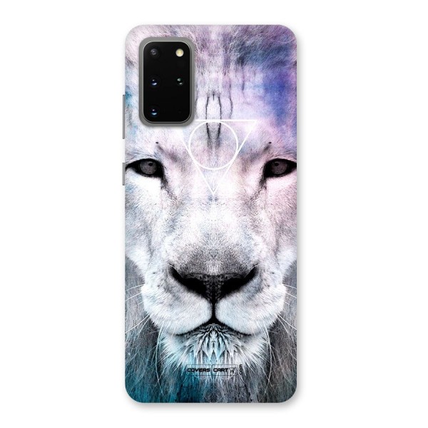 White Lion Back Case for Galaxy S20 Plus