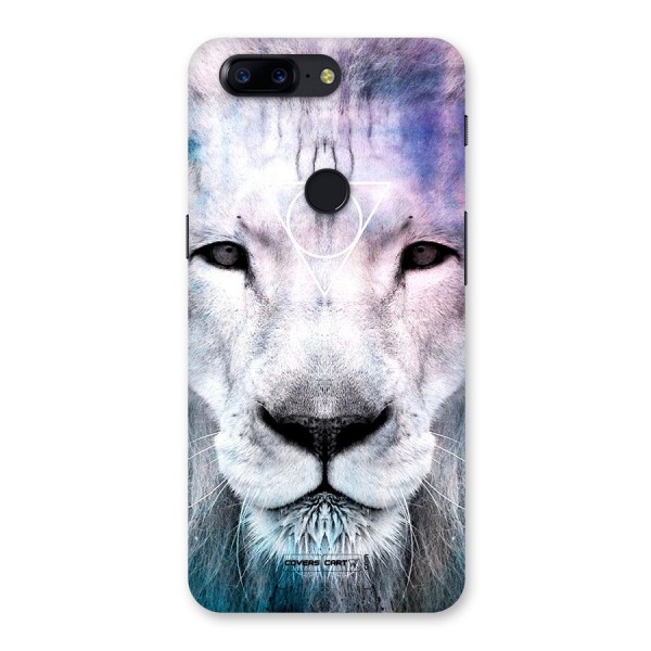 White Lion Back Case for OnePlus 5T