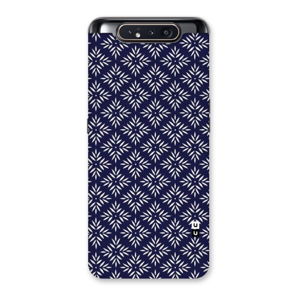 White Petals Pattern Back Case for Galaxy A80