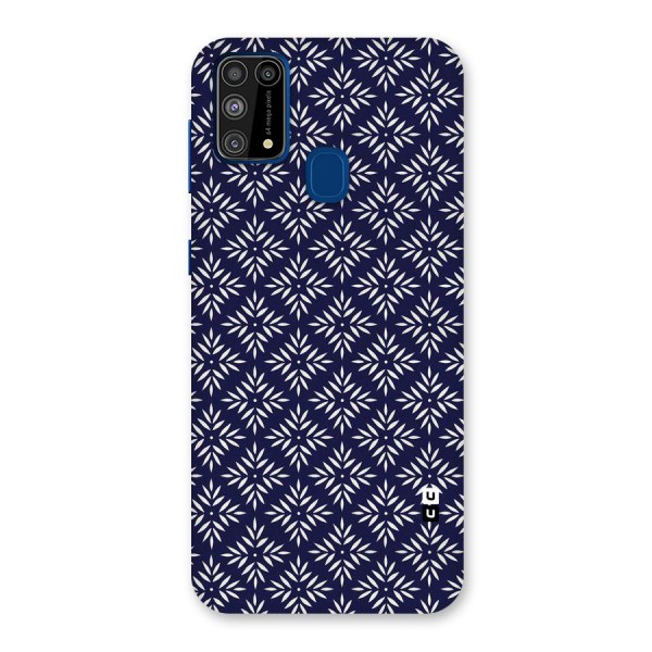White Petals Pattern Back Case for Galaxy F41