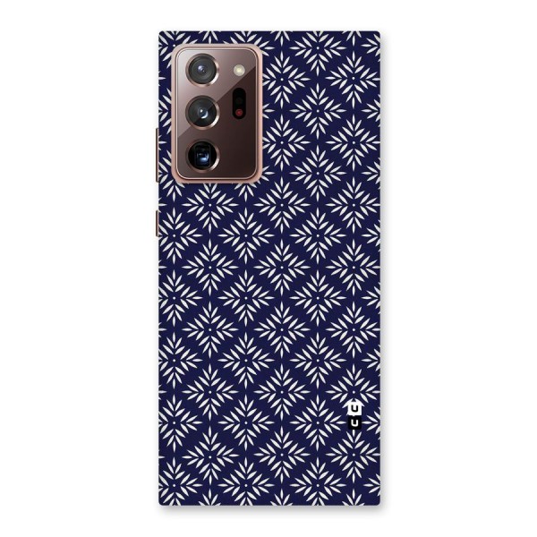 White Petals Pattern Back Case for Galaxy Note 20 Ultra