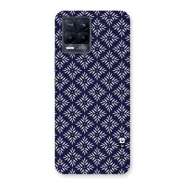 White Petals Pattern Back Case for Realme 8 Pro