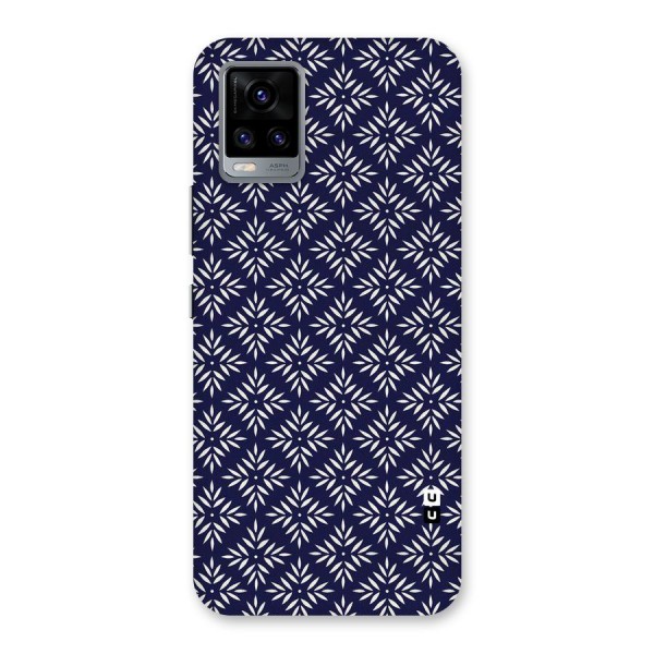 White Petals Pattern Back Case for Vivo V20
