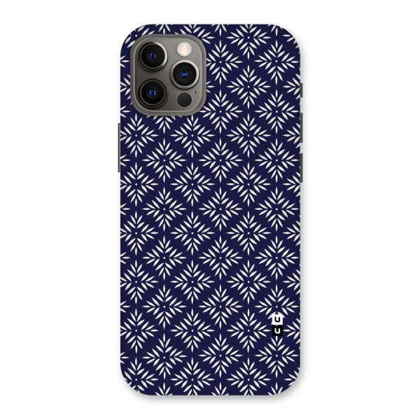 White Petals Pattern Back Case for iPhone 12 Pro