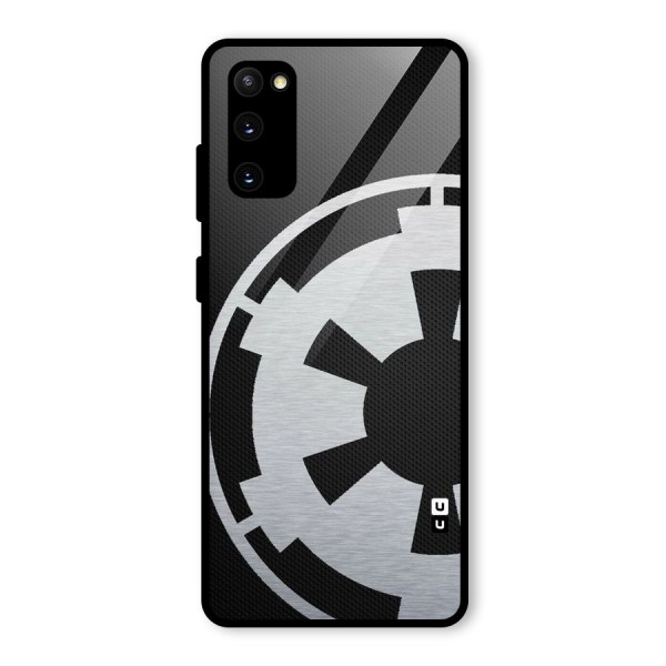 White Wheel Glass Back Case for Galaxy S20 FE 5G