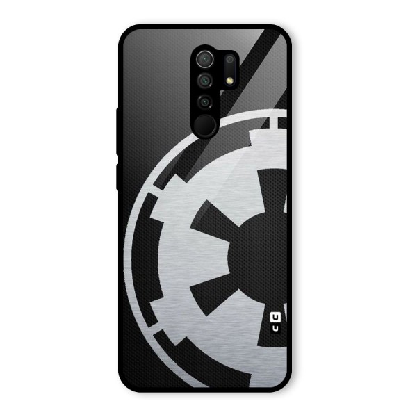 White Wheel Glass Back Case for Poco M2