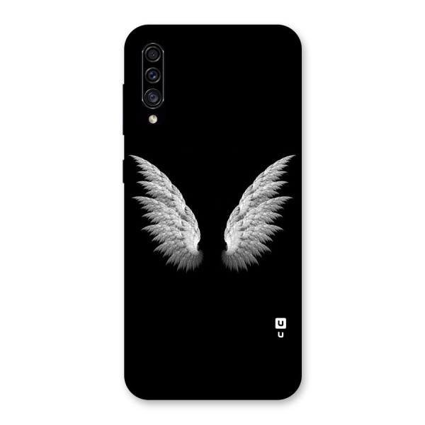 White Wings Back Case for Galaxy A30s