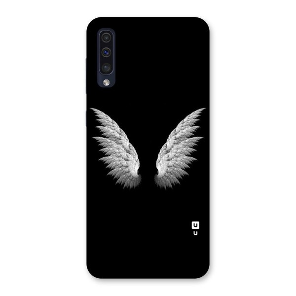White Wings Back Case for Galaxy A50