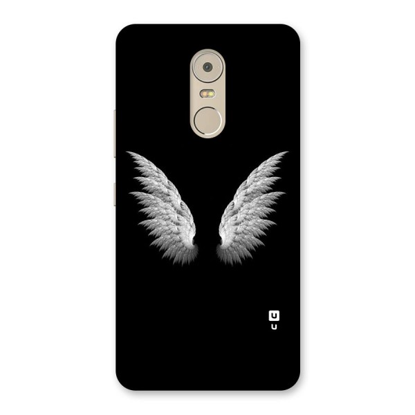 White Wings Back Case for Lenovo K6 Note