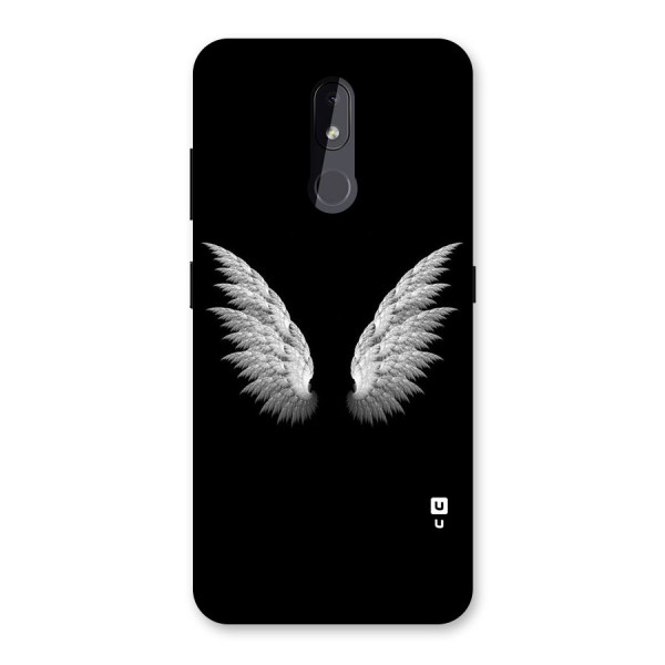 White Wings Back Case for Nokia 3.2