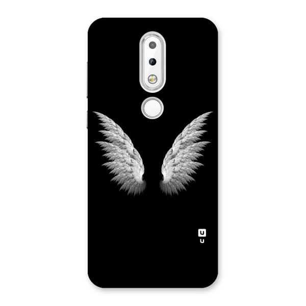 White Wings Back Case for Nokia 6.1 Plus
