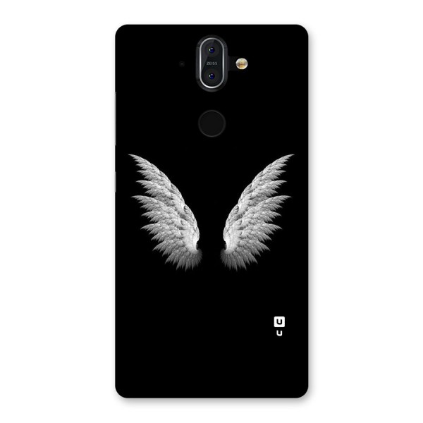 White Wings Back Case for Nokia 8 Sirocco