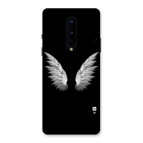 White Wings Back Case for OnePlus 8