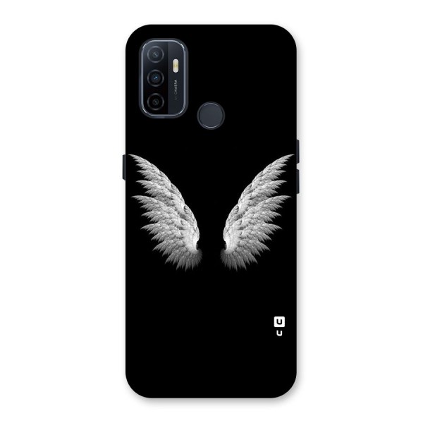 White Wings Back Case for Oppo A53