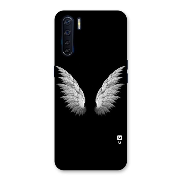 White Wings Back Case for Oppo F15