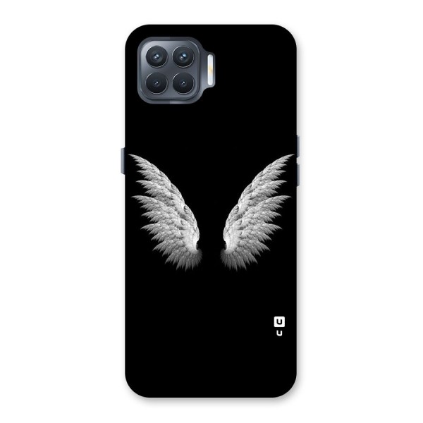White Wings Back Case for Oppo F17 Pro