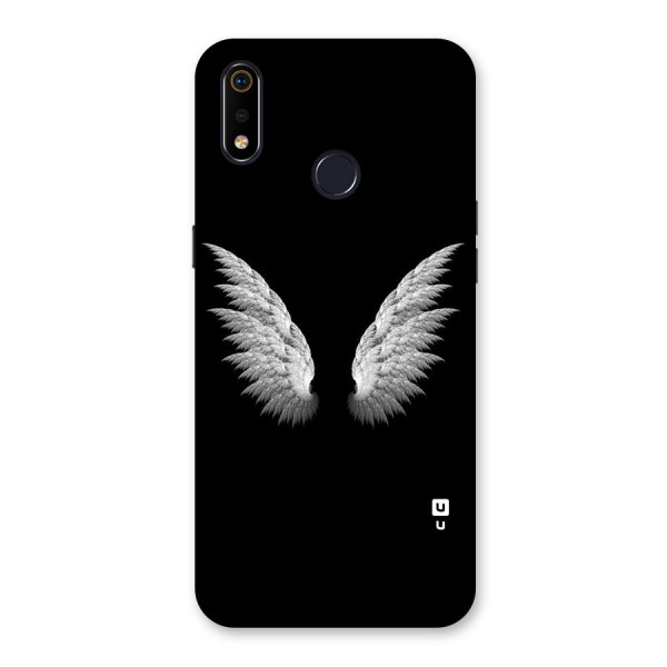 White Wings Back Case for Realme 3i
