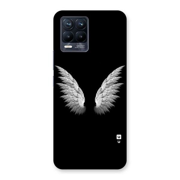 White Wings Back Case for Realme 8 Pro
