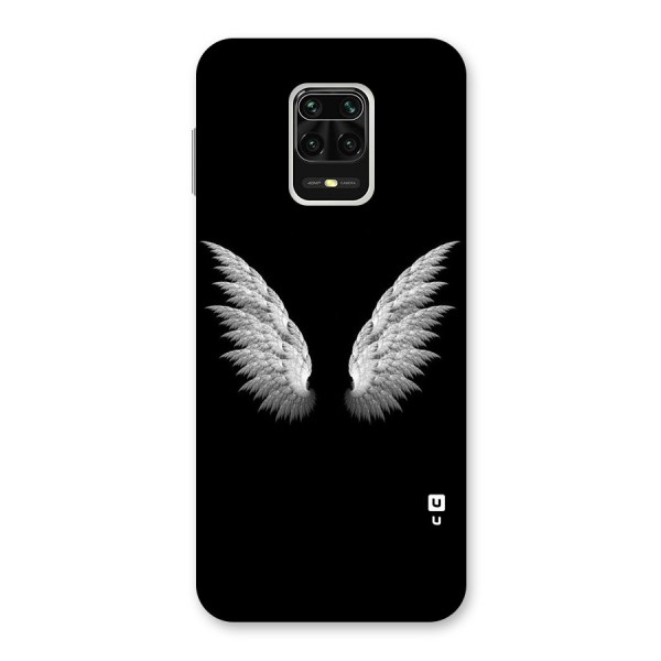 White Wings Back Case for Redmi Note 9 Pro