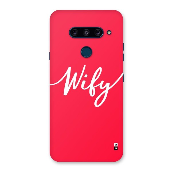 Wify Back Case for LG  V40 ThinQ