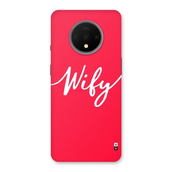 Wify Back Case for OnePlus 7T