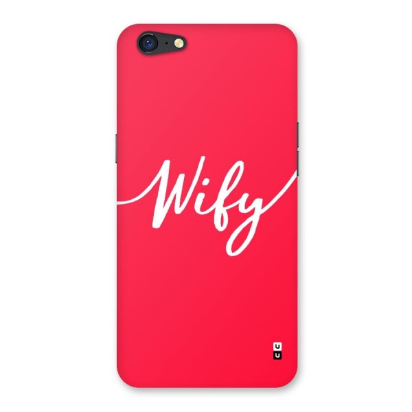 Wify Back Case for Oppo A71