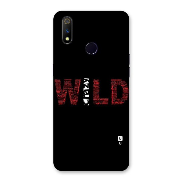 Wild Crazy Back Case for Realme 3 Pro