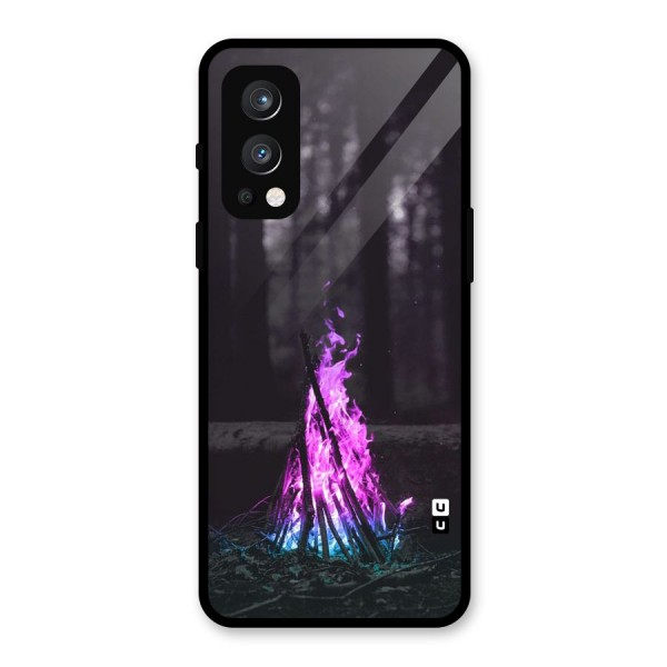 Wild Fire Glass Back Case for OnePlus Nord 2 5G
