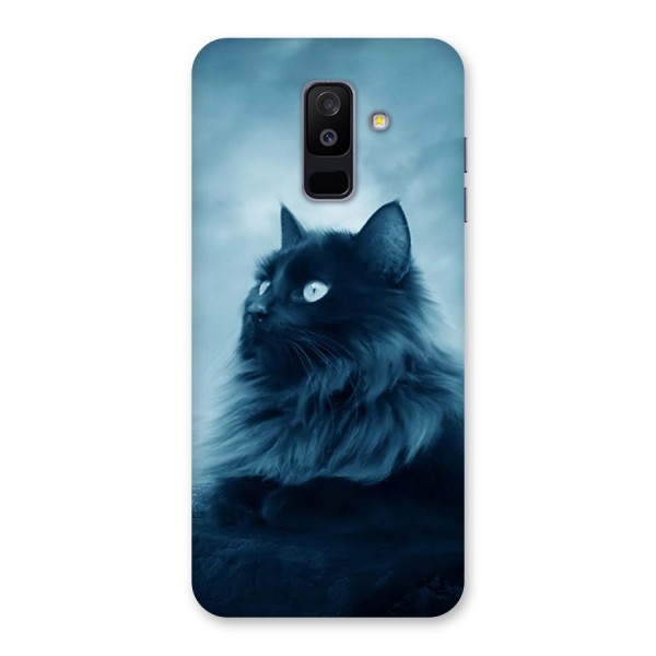 Wild Forest Cat Back Case for Galaxy A6 Plus