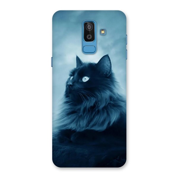 Wild Forest Cat Back Case for Galaxy J8