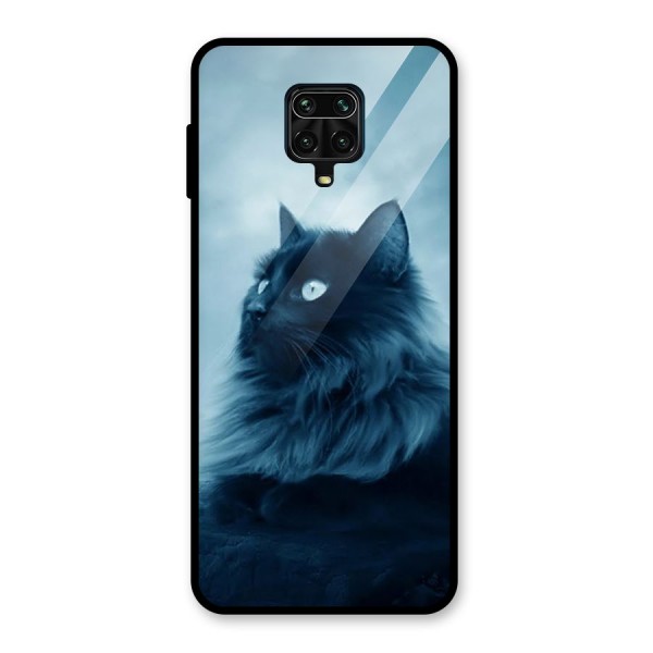 Wild Forest Cat Glass Back Case for Redmi Note 9 Pro Max