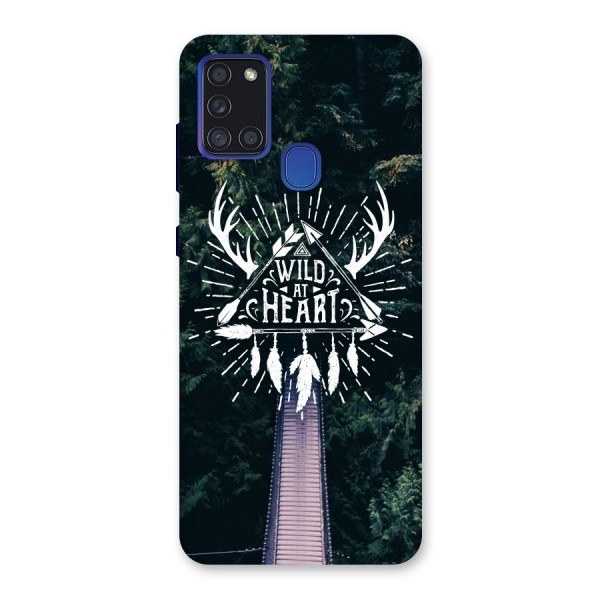 Wild Heart Back Case for Galaxy A21s