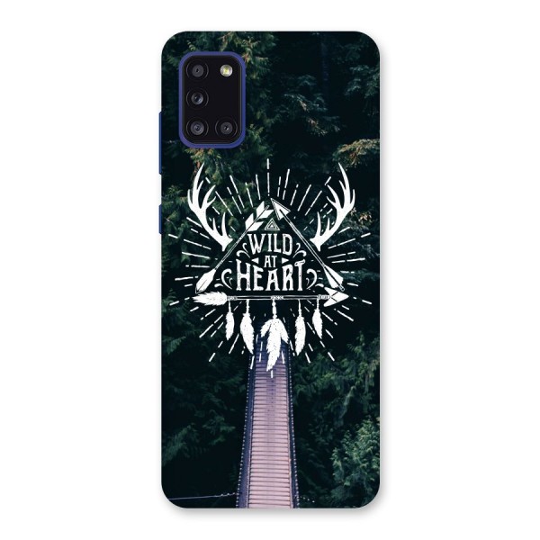 Wild Heart Back Case for Galaxy A31