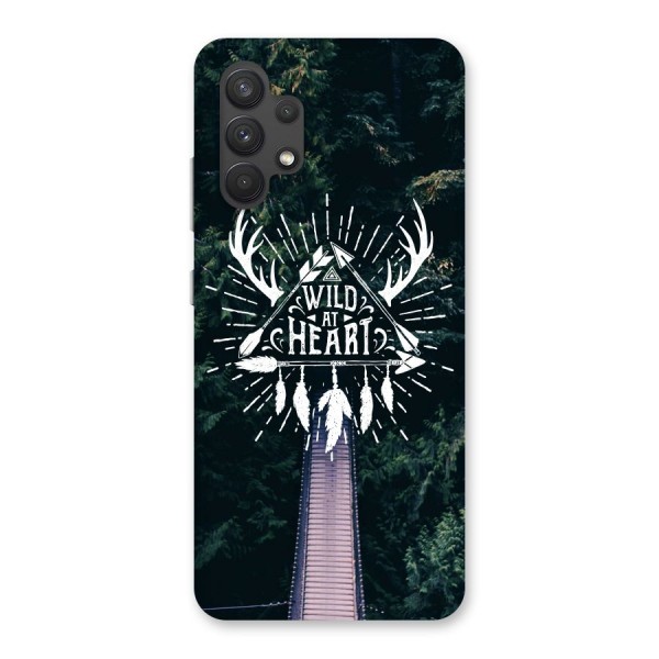 Wild Heart Back Case for Galaxy A32